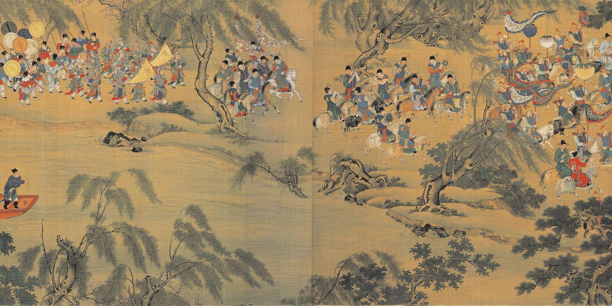 中国古代有哪些描绘战争的绘画作品