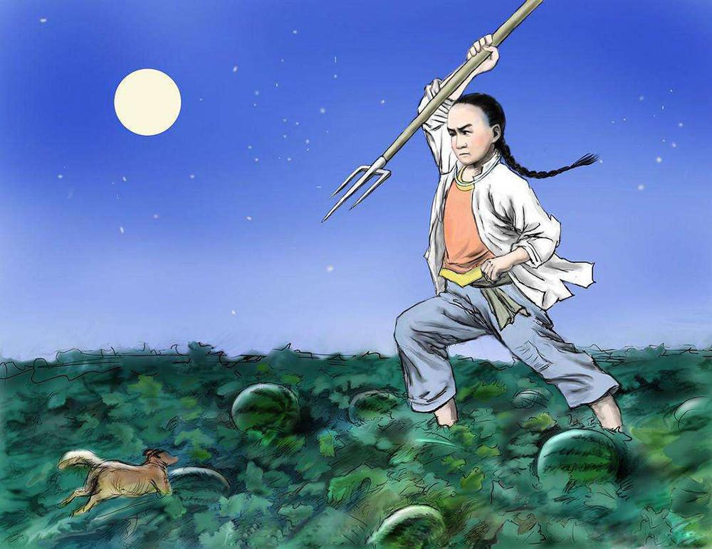 闰土抓的猹具体是哪一种生物?