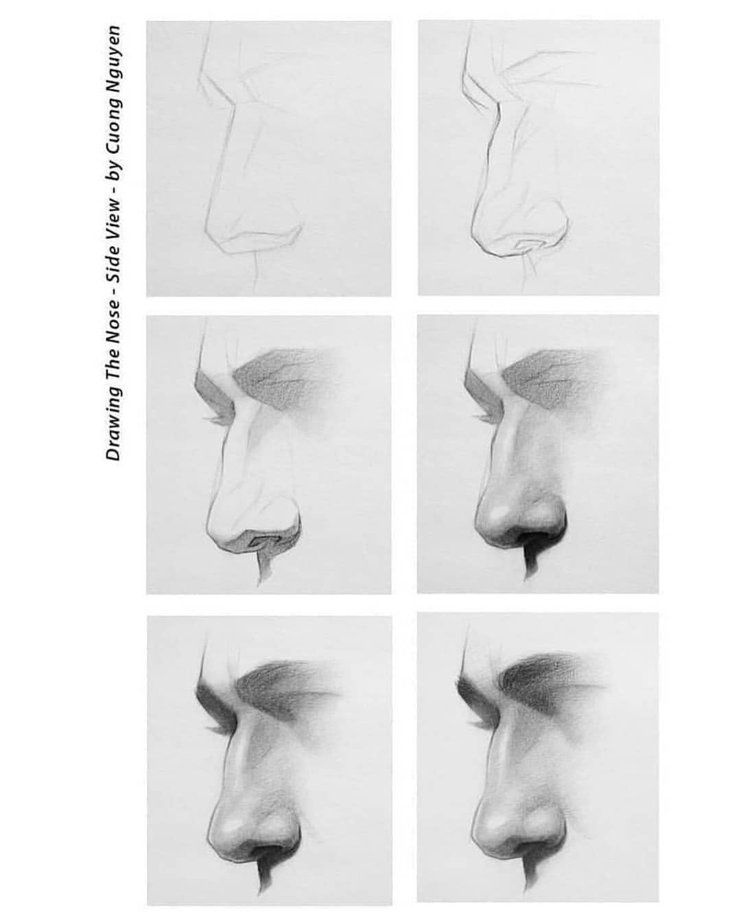 【动漫教程】丨日漫人物鼻子、嘴巴、耳朵的画法（初学者入门）