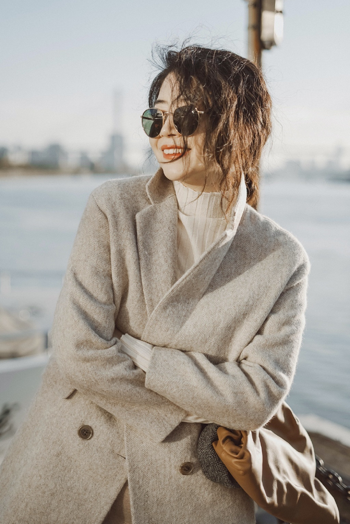 时尚博主三木终于换风格6套最新秋冬穿搭不戴帽子照样美