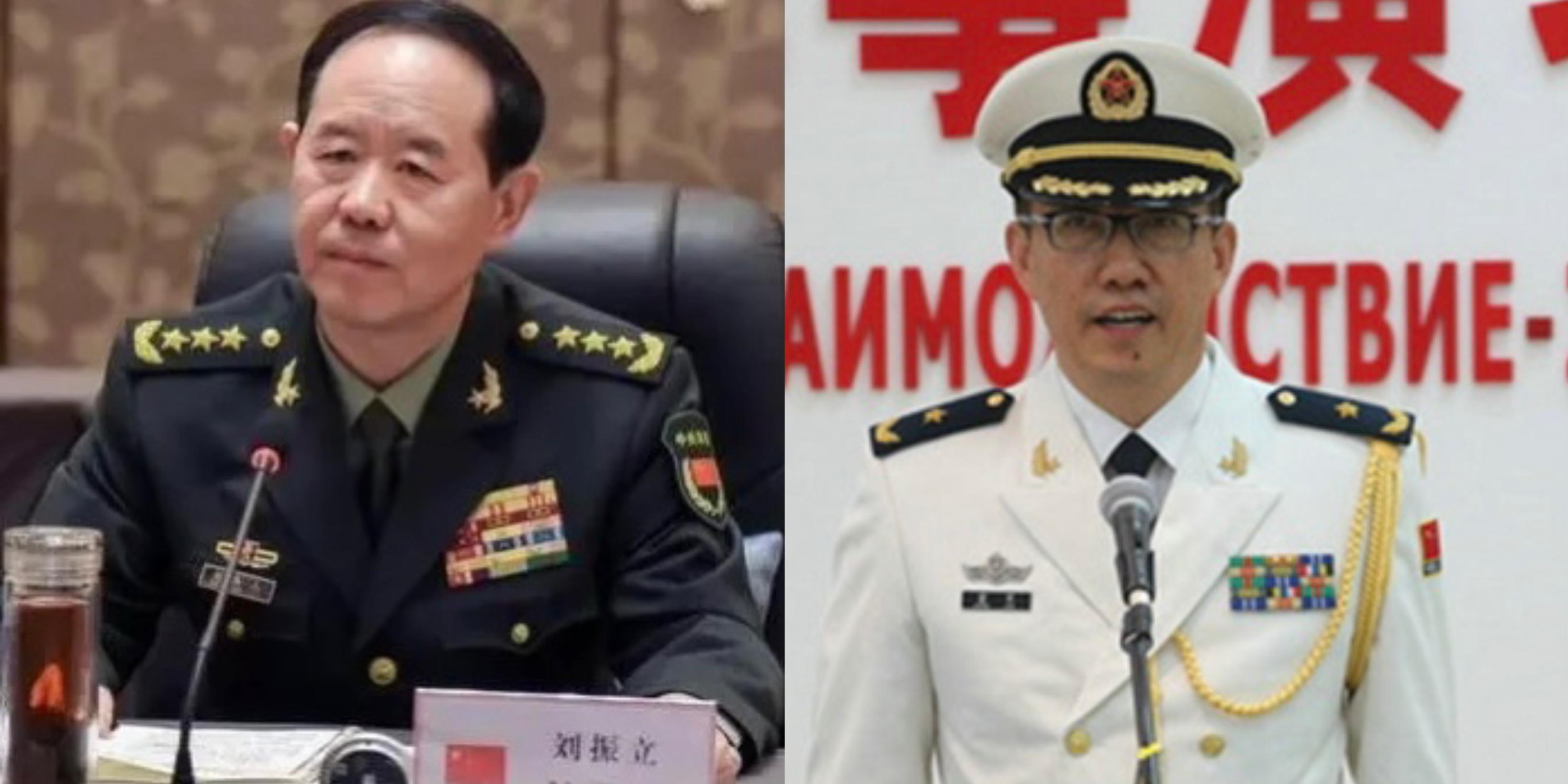 62岁的董军与59岁的刘振立