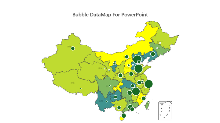 ppt地图插件 datamap for powerpoint