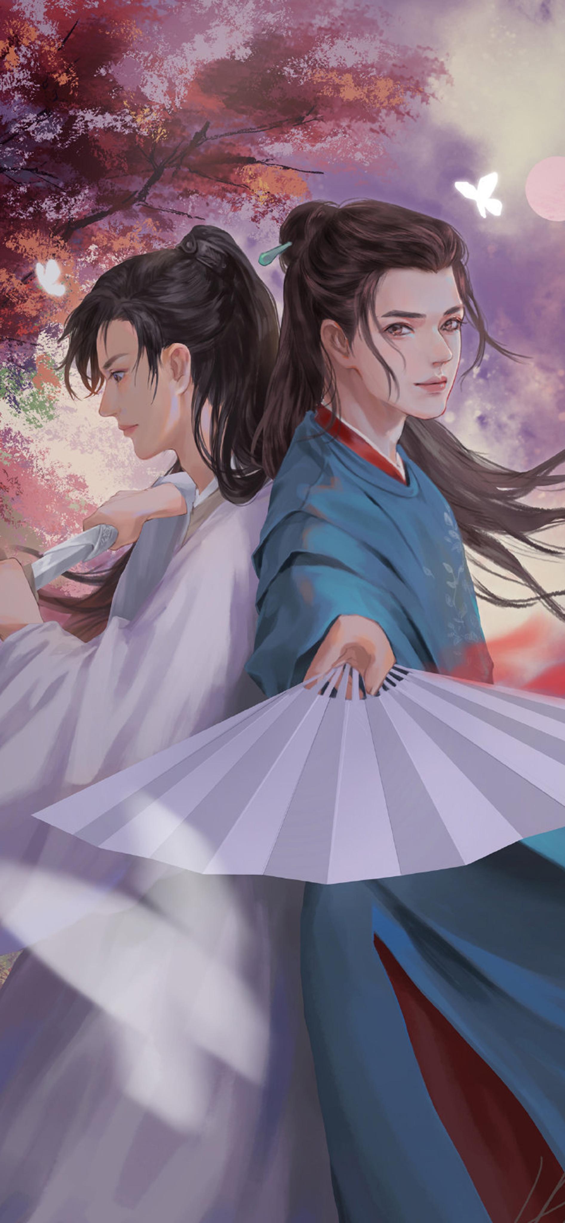 有没有山河令的无水印壁纸呀!特别喜欢晒太阳那一段!