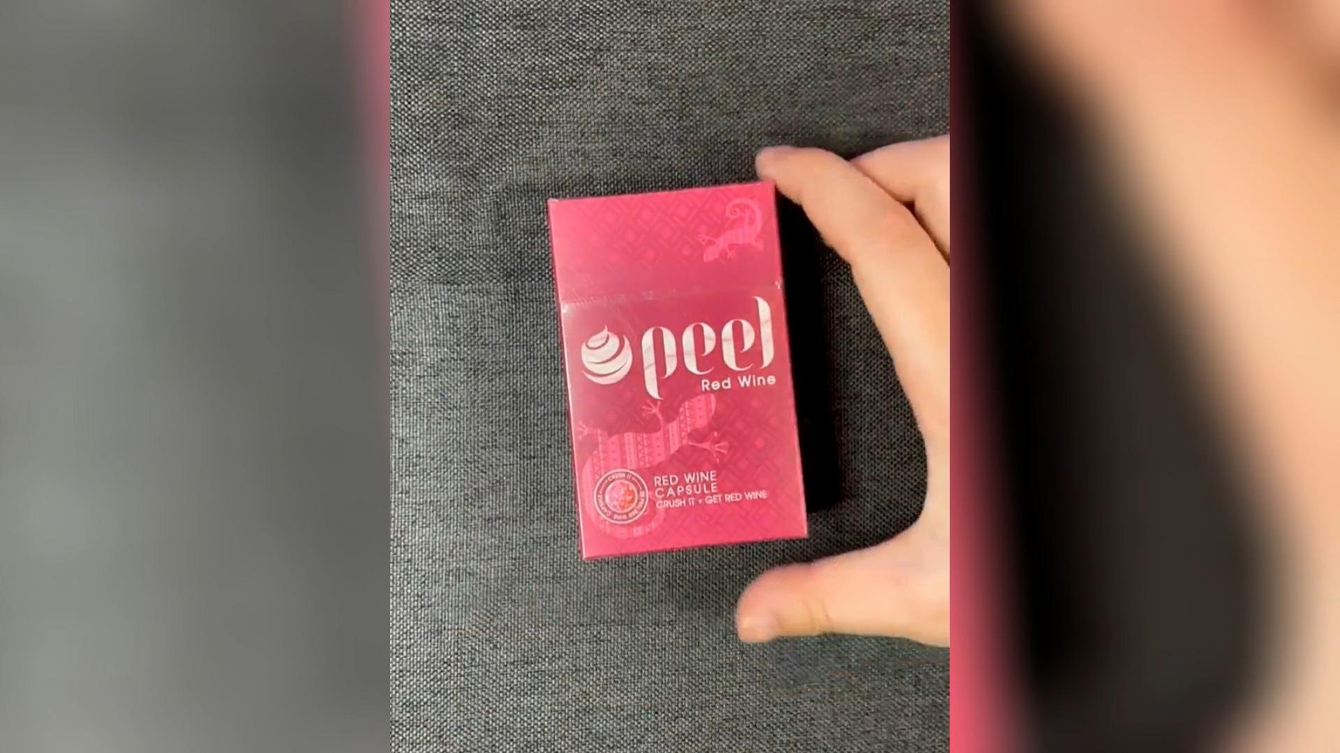 百乐peel红酒爆珠图片