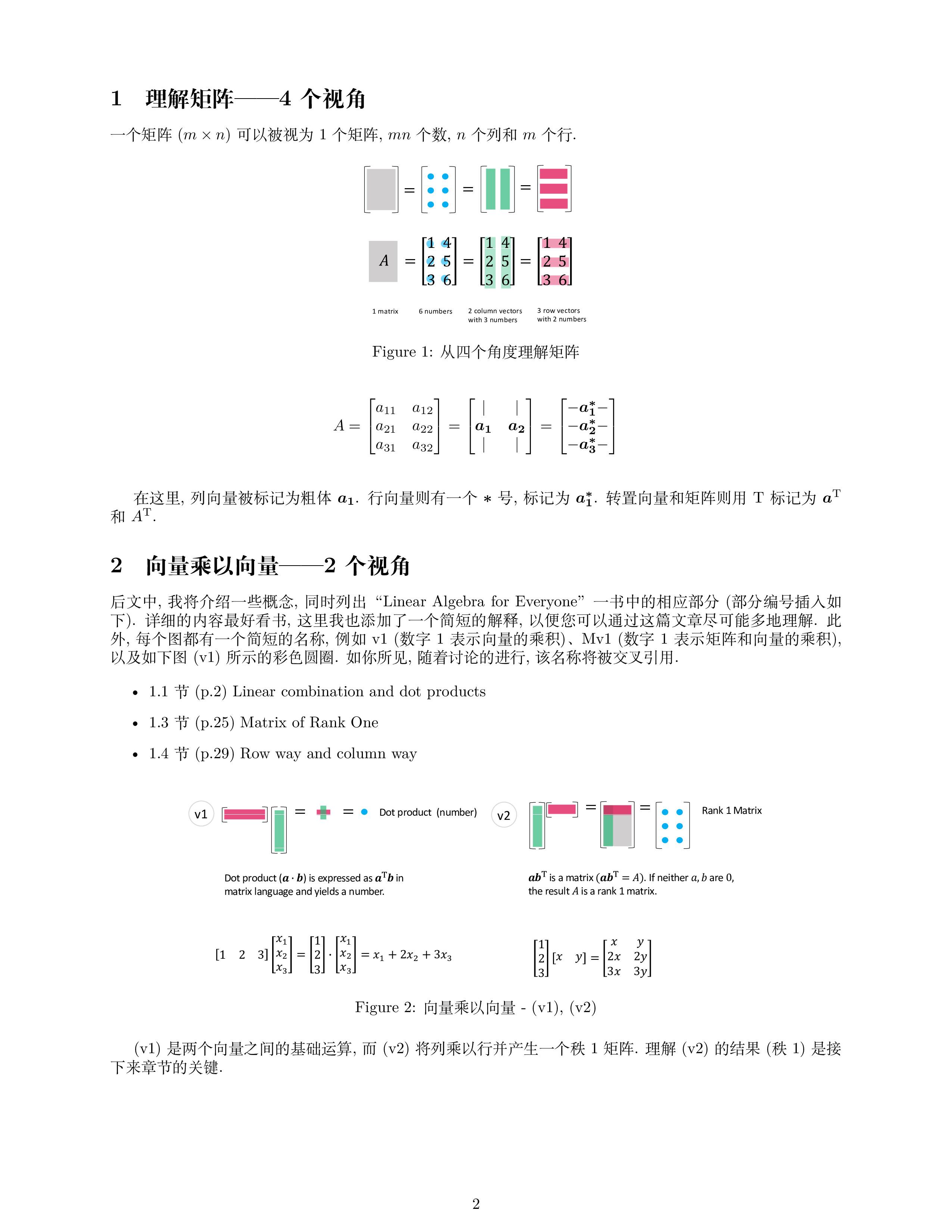 十二张图看懂线性代数 - 知乎