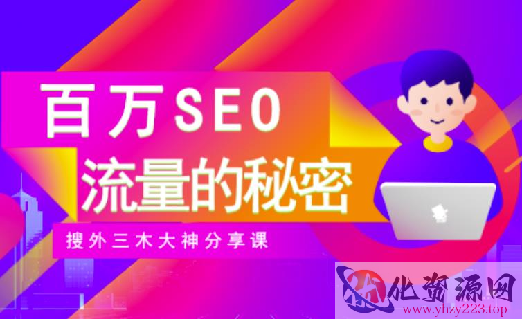 SEO实操培训：玩转百万SEO流量，助力站长快速提升流量（搜外三木大神分享课）插图