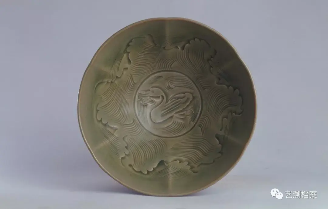 中国 耀州窯 青磁 北宋時代 耀州窑：北方青瓷的代表，宋代六大窑系之一！_牡丹