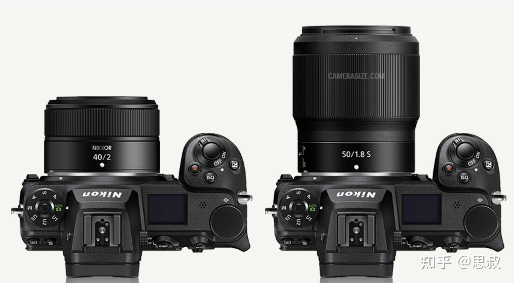 尼康z40 f2 和 z50 1.8s 两个镜头选哪个比较好? - 知乎