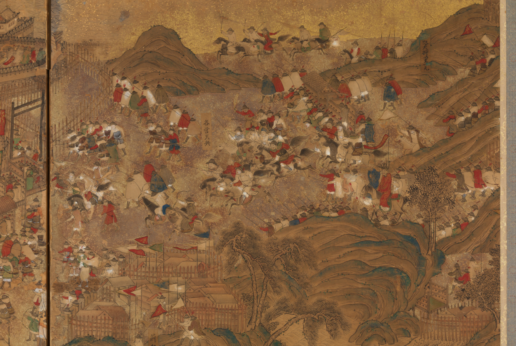 中国古代有哪些描绘战争的绘画作品