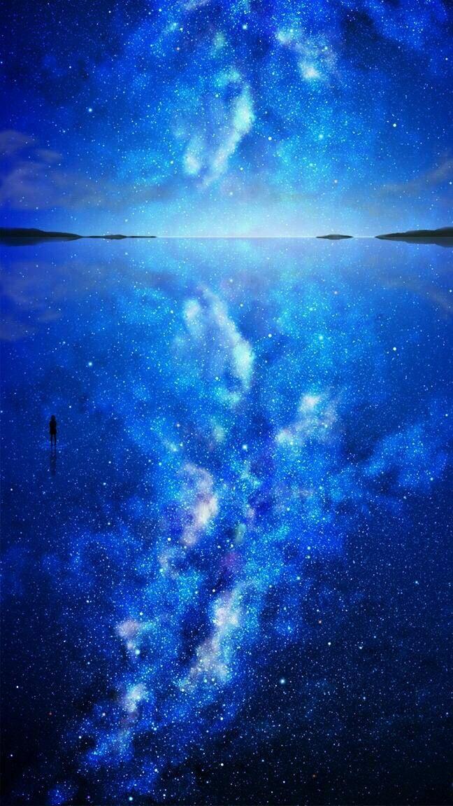 各位推荐下星空图做壁纸