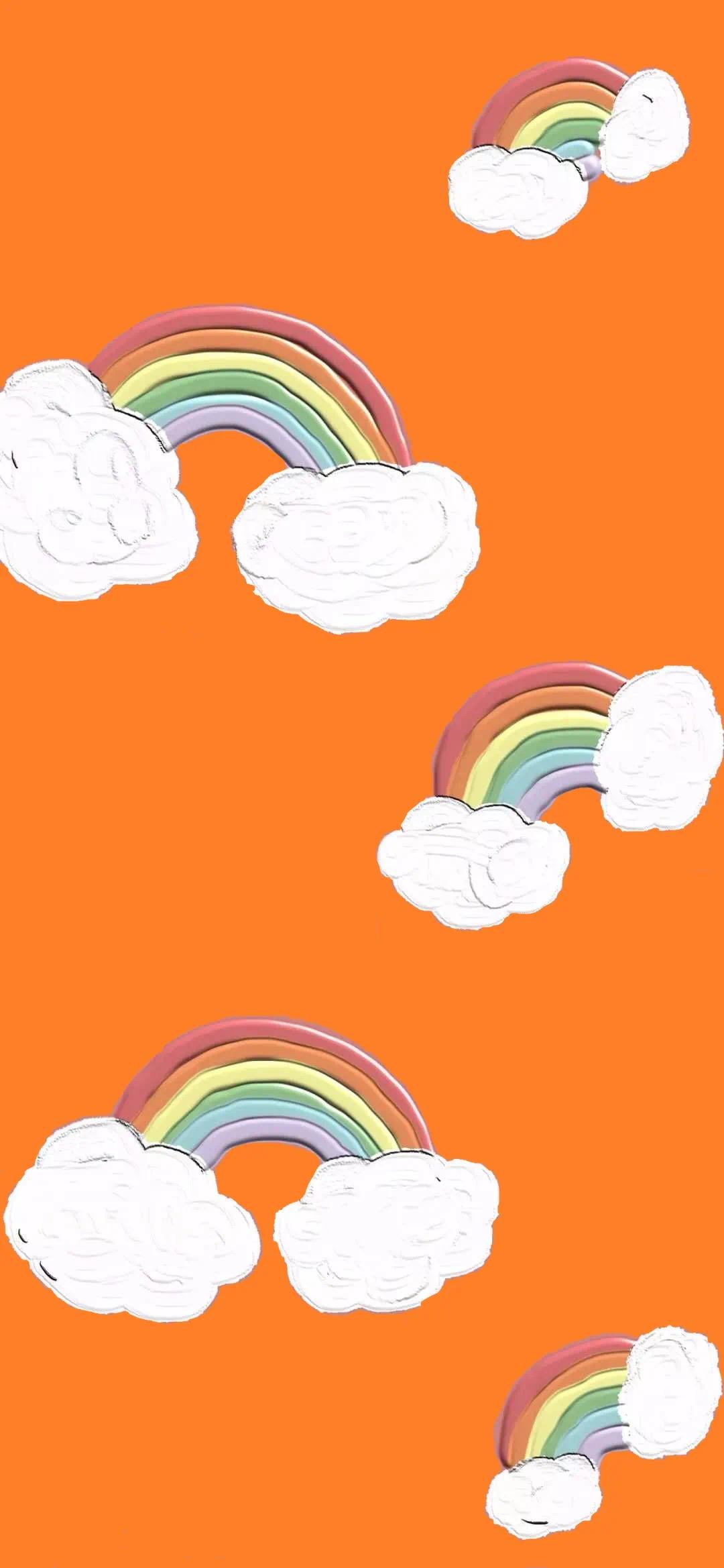 有哪些好看到爆的橙色系壁纸?