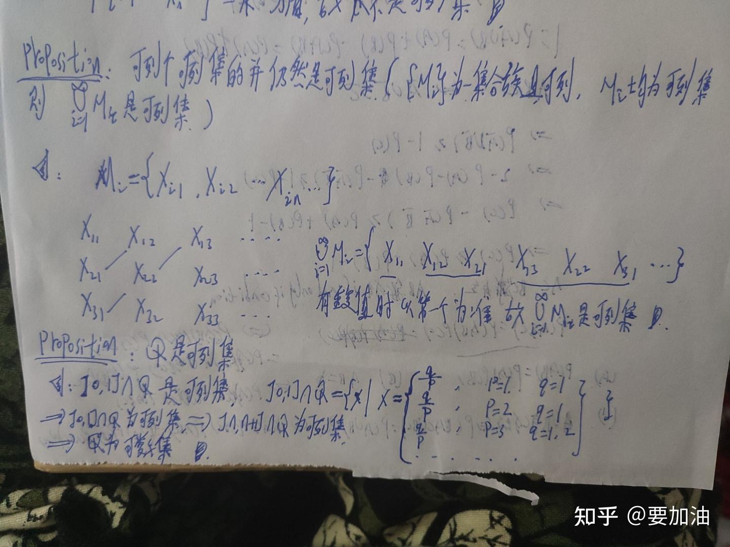 可列(数)集的definition,R实数集不是可列集,可列个可列集仍是可列集,Q有理数集是可列集的证明 - 知乎