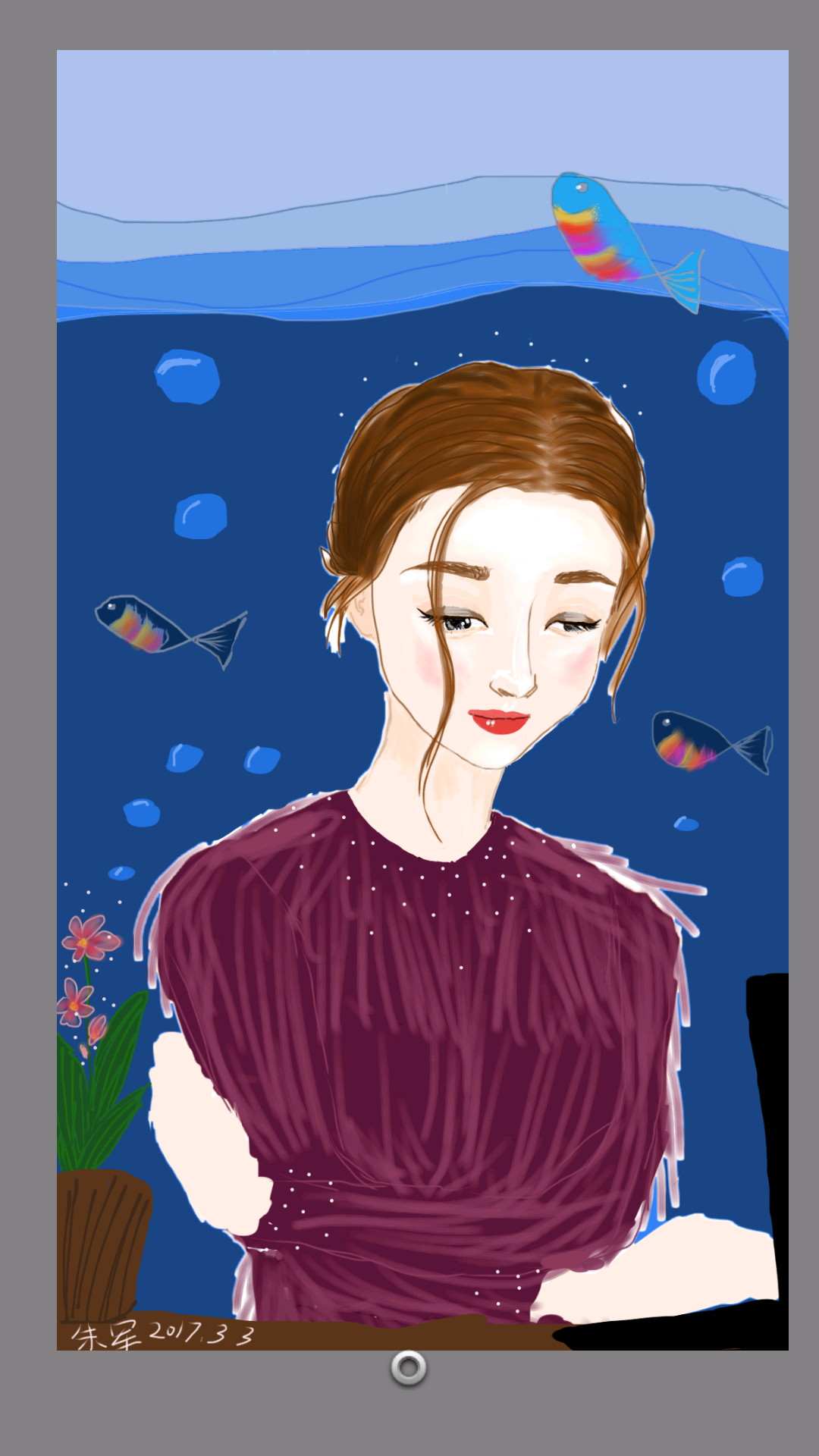 如何通过手机绘画软件infinitepainter学习绘画