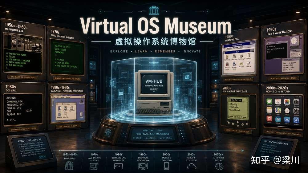 Web Virtual Os The Virtual OS Museum,把1700+个操作系统装进一台虚拟机的“可运行博物馆” - 知乎