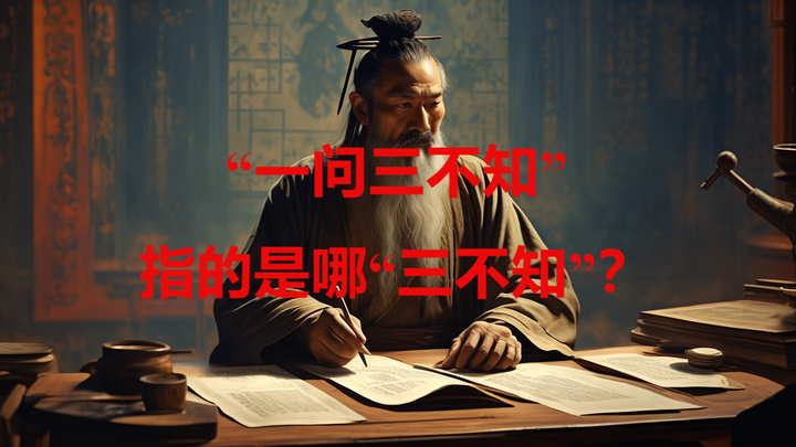 “一问三不知”指的是哪“三不知”? - 知乎