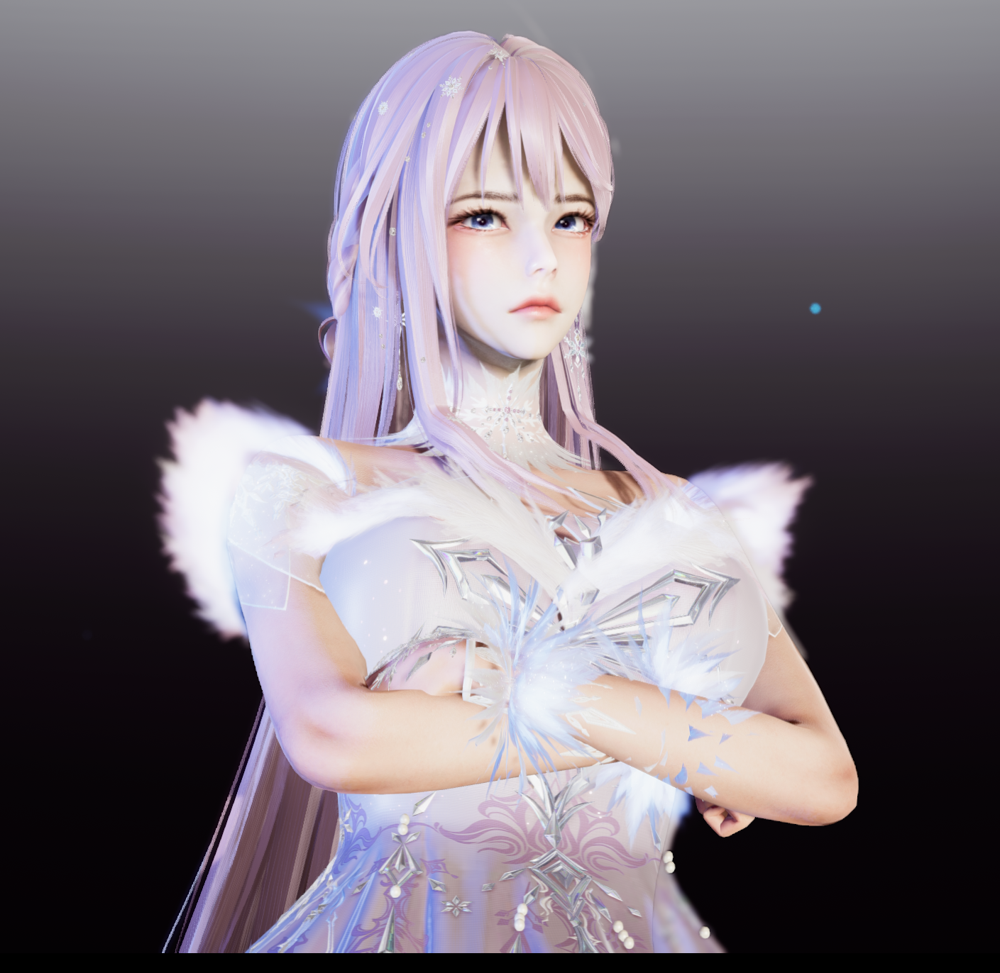 酷闪耀暖暖 初雪聆愿