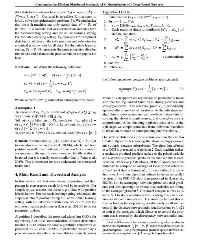 Communication-Efficient Distributed Stochastic AUC Maximization with ...