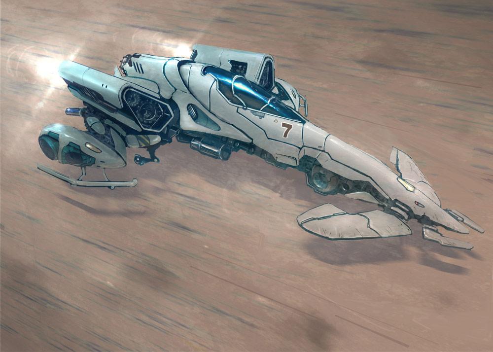 有没有什么科幻作品里的飞船是流线型的?