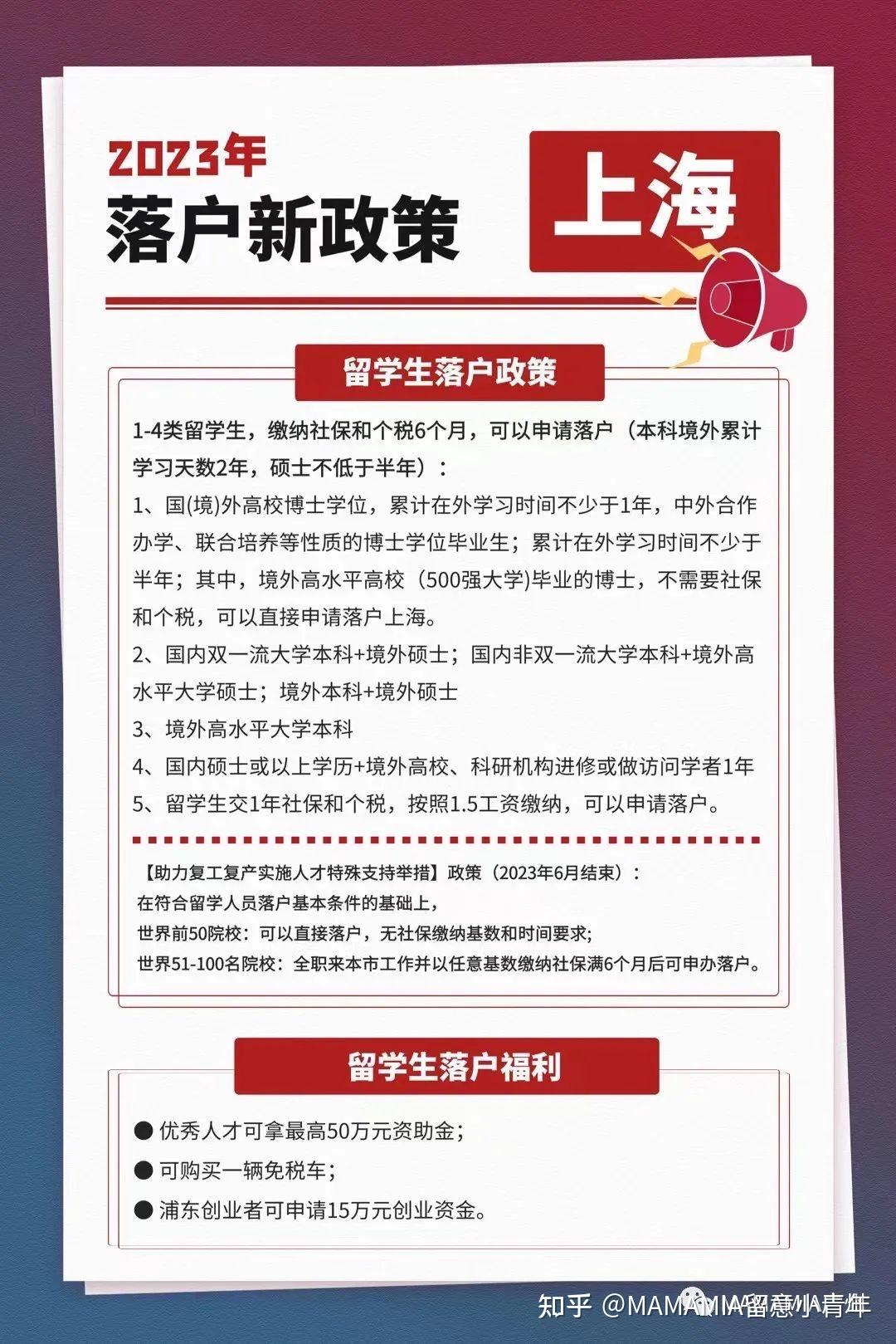 2023年十城留学生回国落户政策和福利大汇总! - 知乎