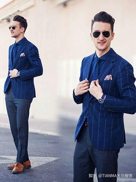 蓝色西装,深蓝色衬衣,配什么颜色的领带好看? - 知乎