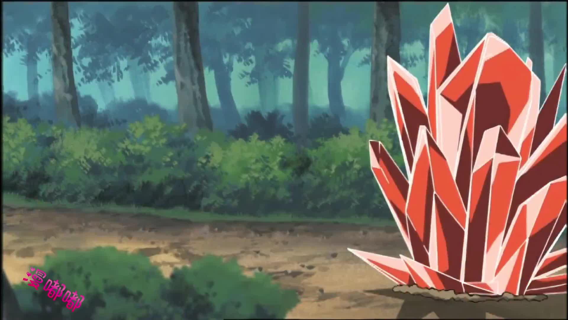 火影中最完美原创人物晶遁红莲忍术鉴赏胜过全盛时期的卡卡西