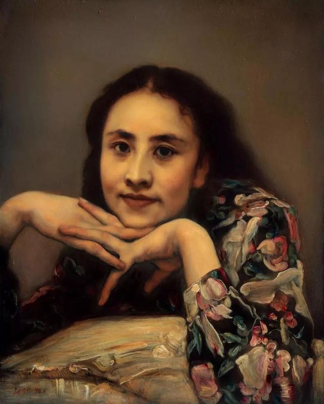 Lady with a Japanese Doll - 阿尔弗雷德·史蒂文斯- 世界著名