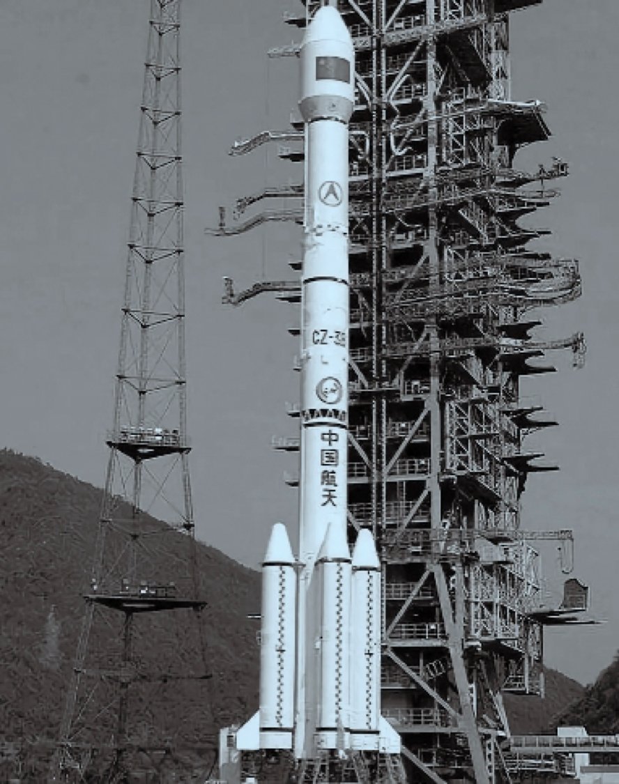 三级火箭运载火箭图片