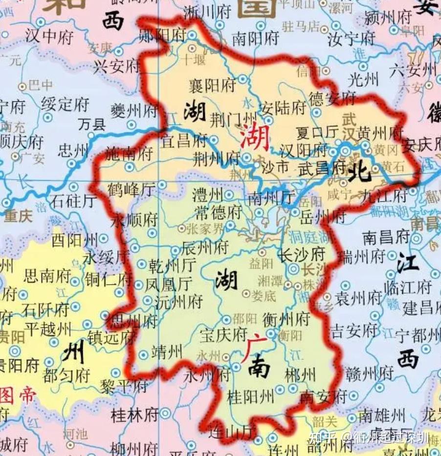 湖北包不包括广东?湖广不包括广东 - 知乎