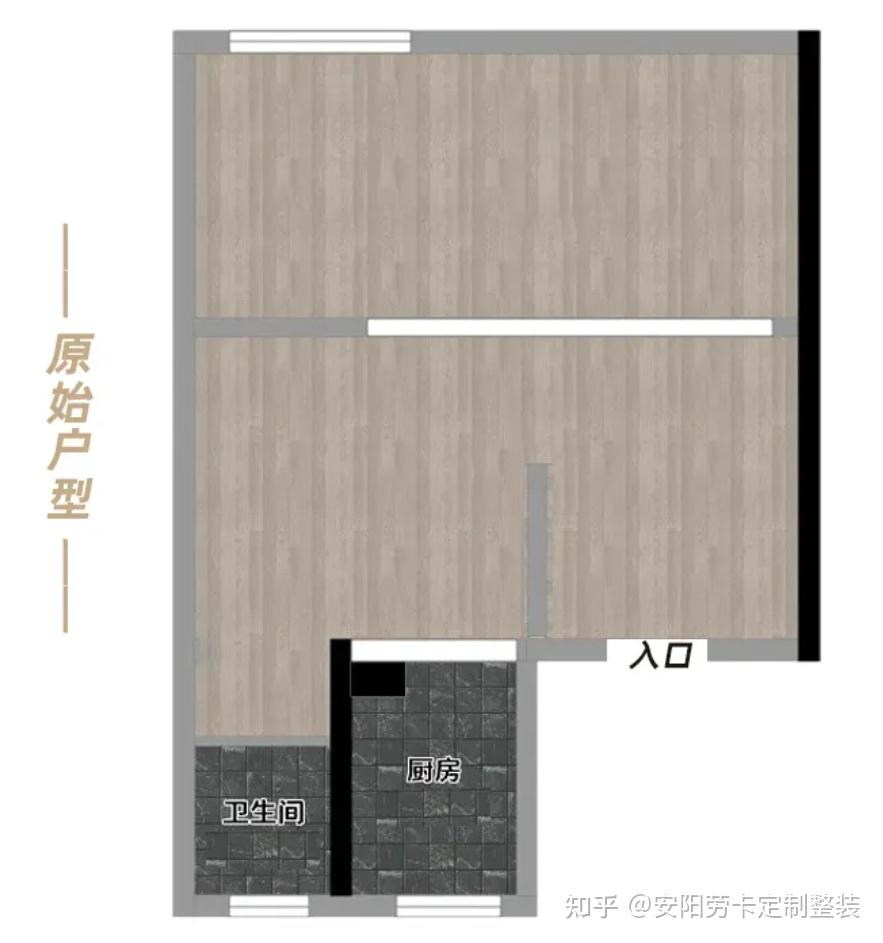 爆改64㎡老破小 两室一厅 - 知乎