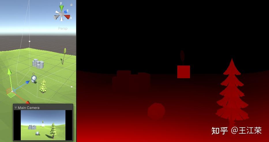 【Unity】深度图(Depth Texture)的简单介绍 - 知乎