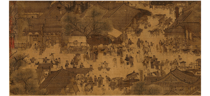中国十大传世名画之一---------张择端《清明上河图》(局部)卷- 知乎