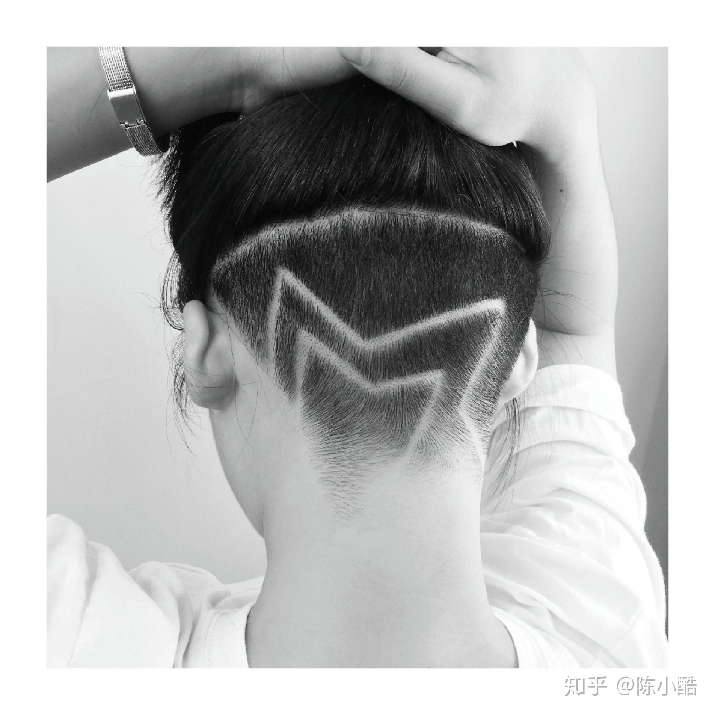 女生后脑勺剃发是一种什么样的体验? - 知乎