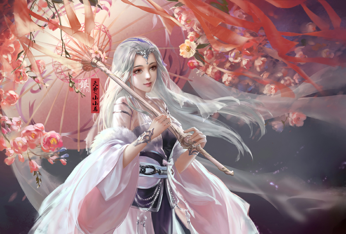 有哪些充满江湖意味古风水墨画头像和壁纸?