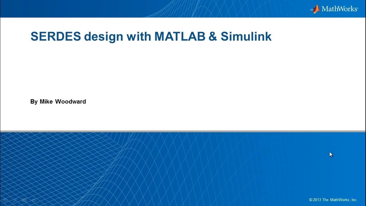 MATLAB —— Designing Mixed-Signal Systems using MATLAB and Simulink - 知乎
