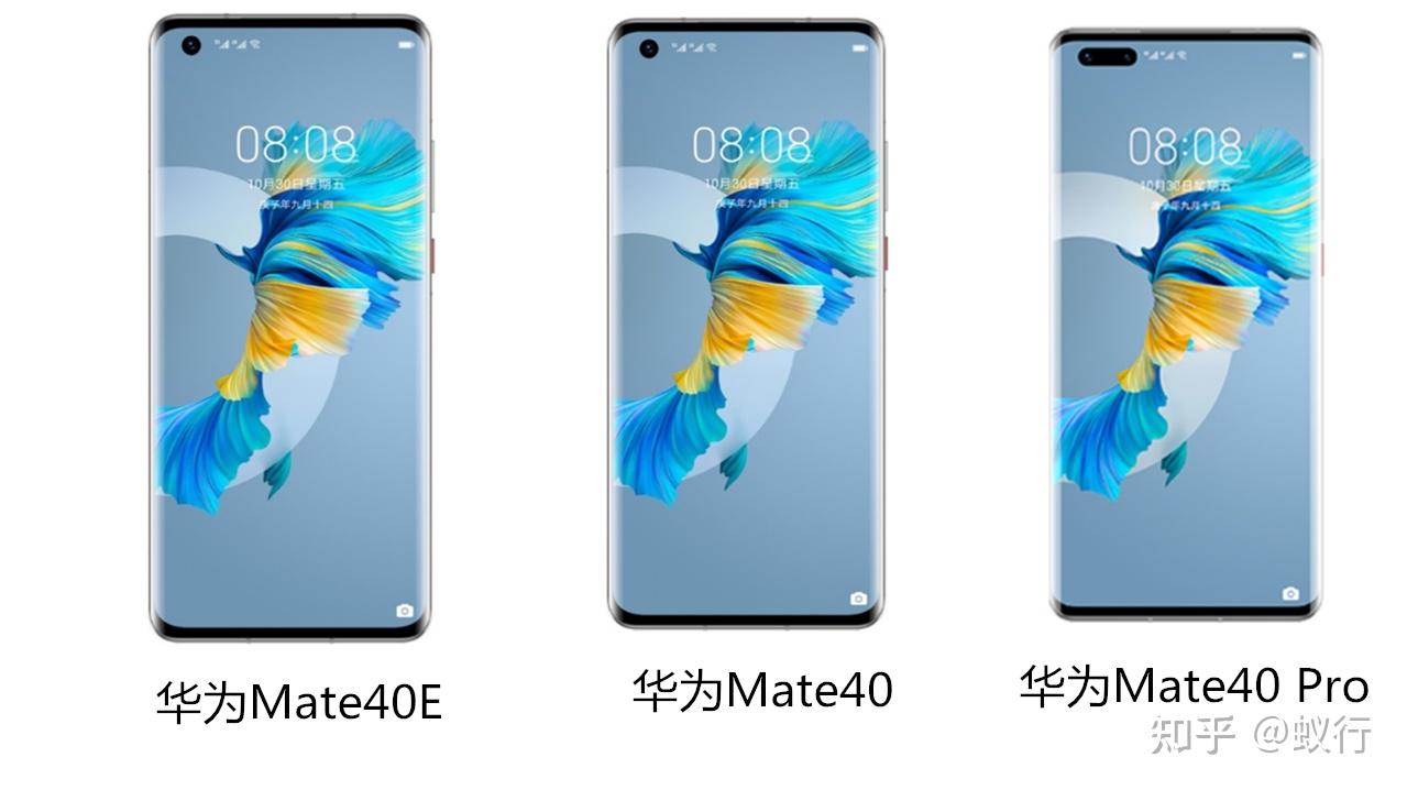 华为mate40，mate40e，mate40pro，这三款有哪些区别，哪款更推荐买？ 知乎