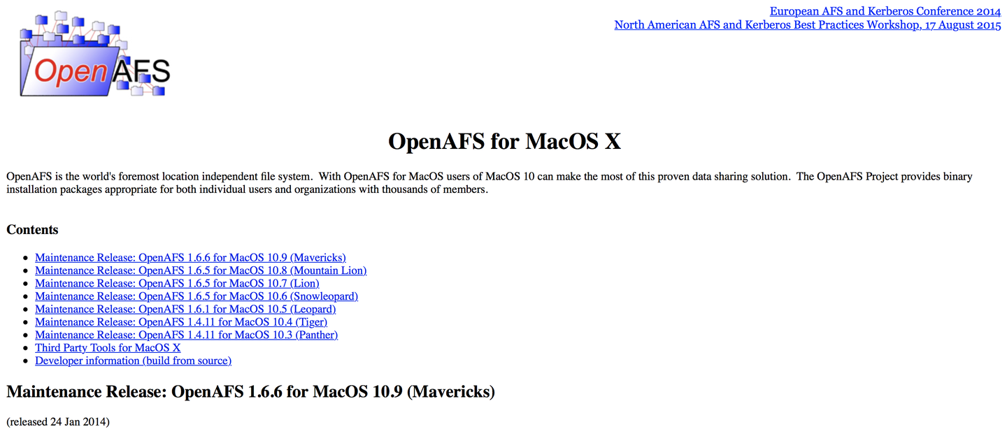 Openafs Access AFS on macOS 10.13 High Sierra - 知乎