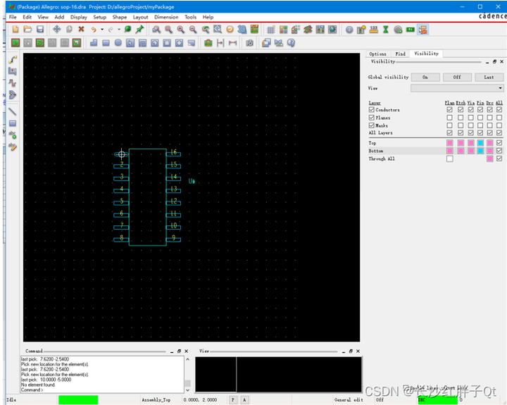 硬件开发笔记（十）: 硬件开发基本流程，制作一个USB转RS232的模块（九）：创建CH340G/MAX232封装库sop-16并关联原理图元 ...