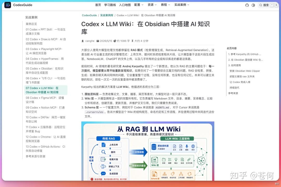 爆肝两周，我把 Codex 最全实战指南开源了 - 知乎