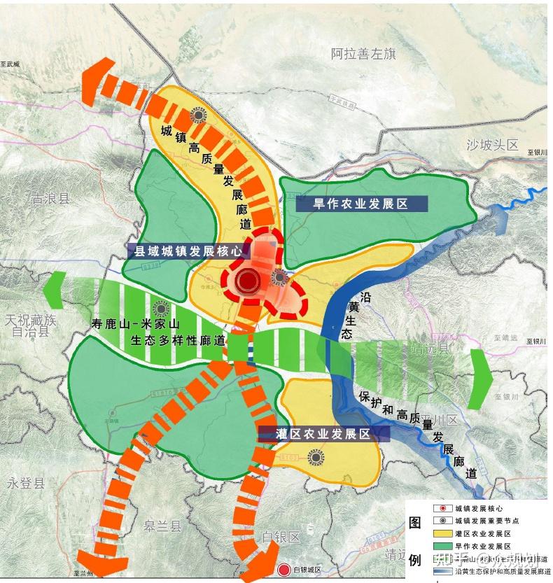 景泰县城地图图片