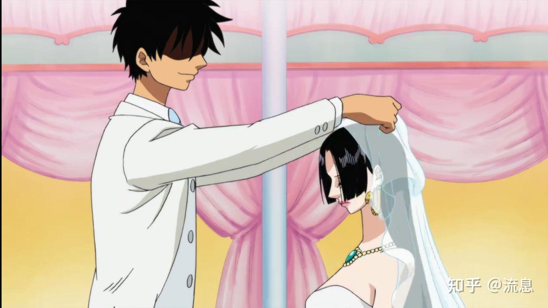 有人看过路飞和娜美婚礼的片段吗?