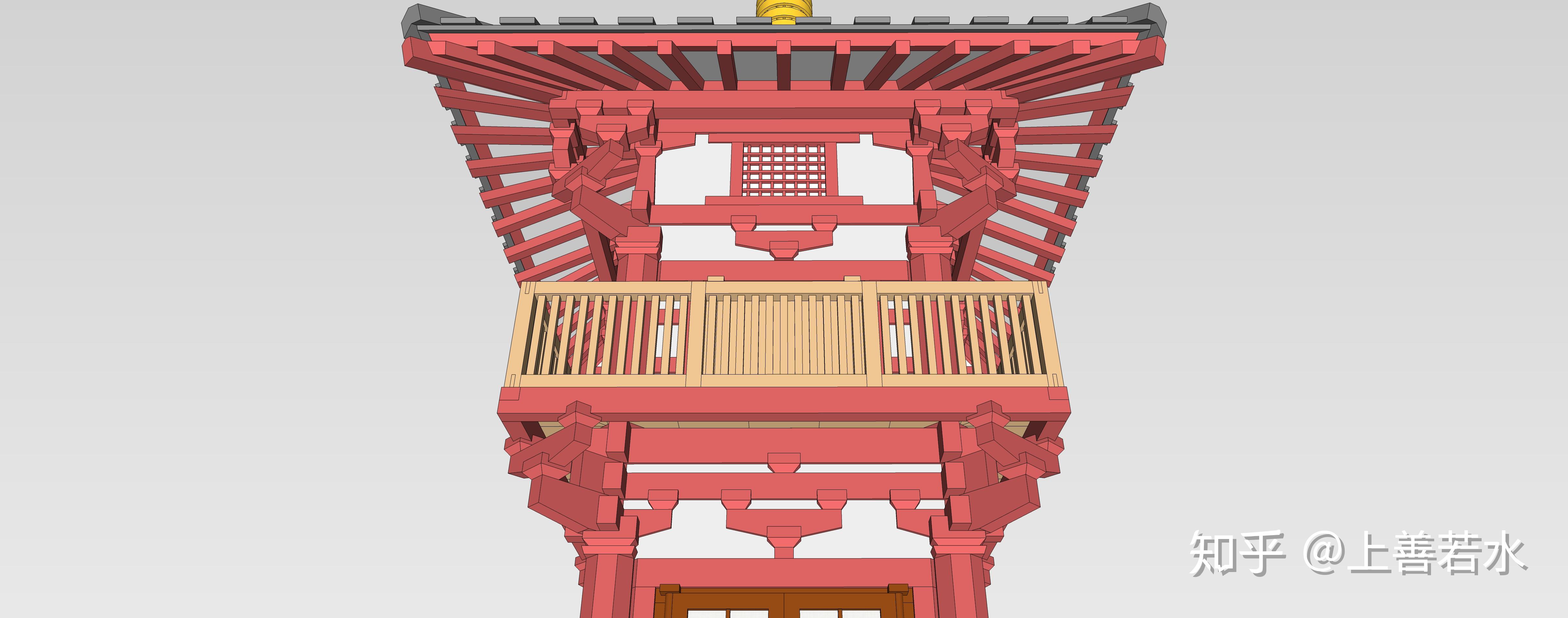 既然汉朝木结构建筑没有留存下来,那么现在的复原图,或者模型是根据