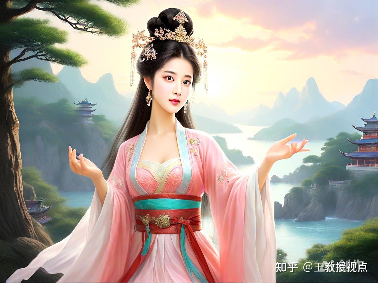 中国古代仙境里的仙女们欣赏：超凡脱俗的绝美风华 - 知乎