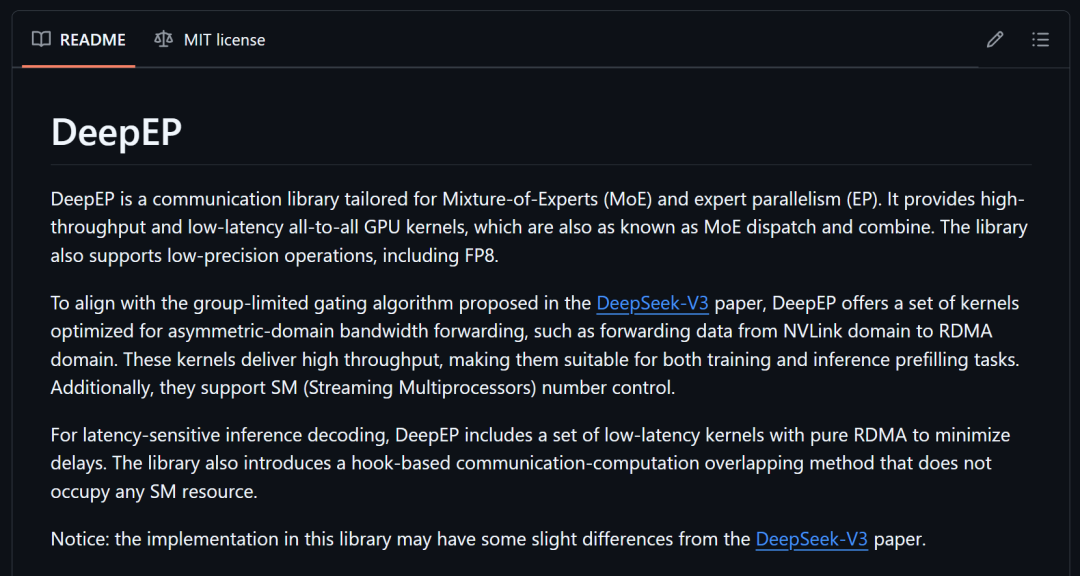 DeepSeek开源周第二天:DeepEP亮相,为MoE和EP量身定制的高效通信库 - 知乎