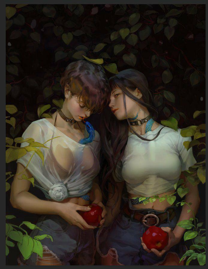 有哪些好看的女同情侣头像? - 知乎