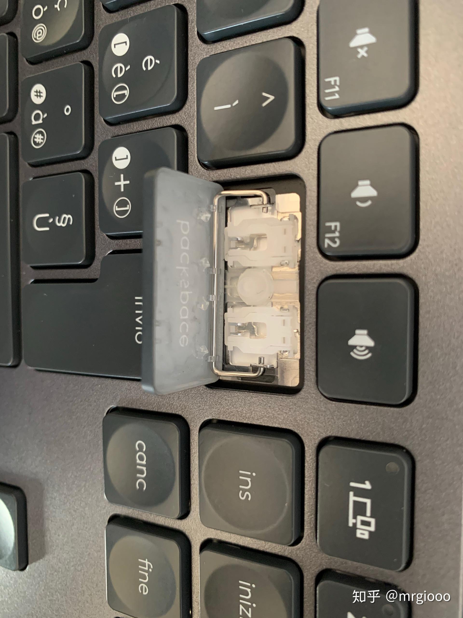 罗技mx keys 按键异响怎么解决? - 知乎
