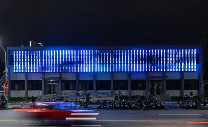 台电新竹区营业处活动中心立面照明装置 - 知乎
