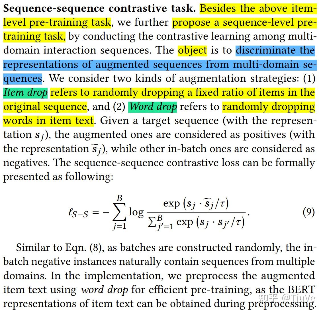 《Towards Universal Sequence Representation Learning for Recommender ...