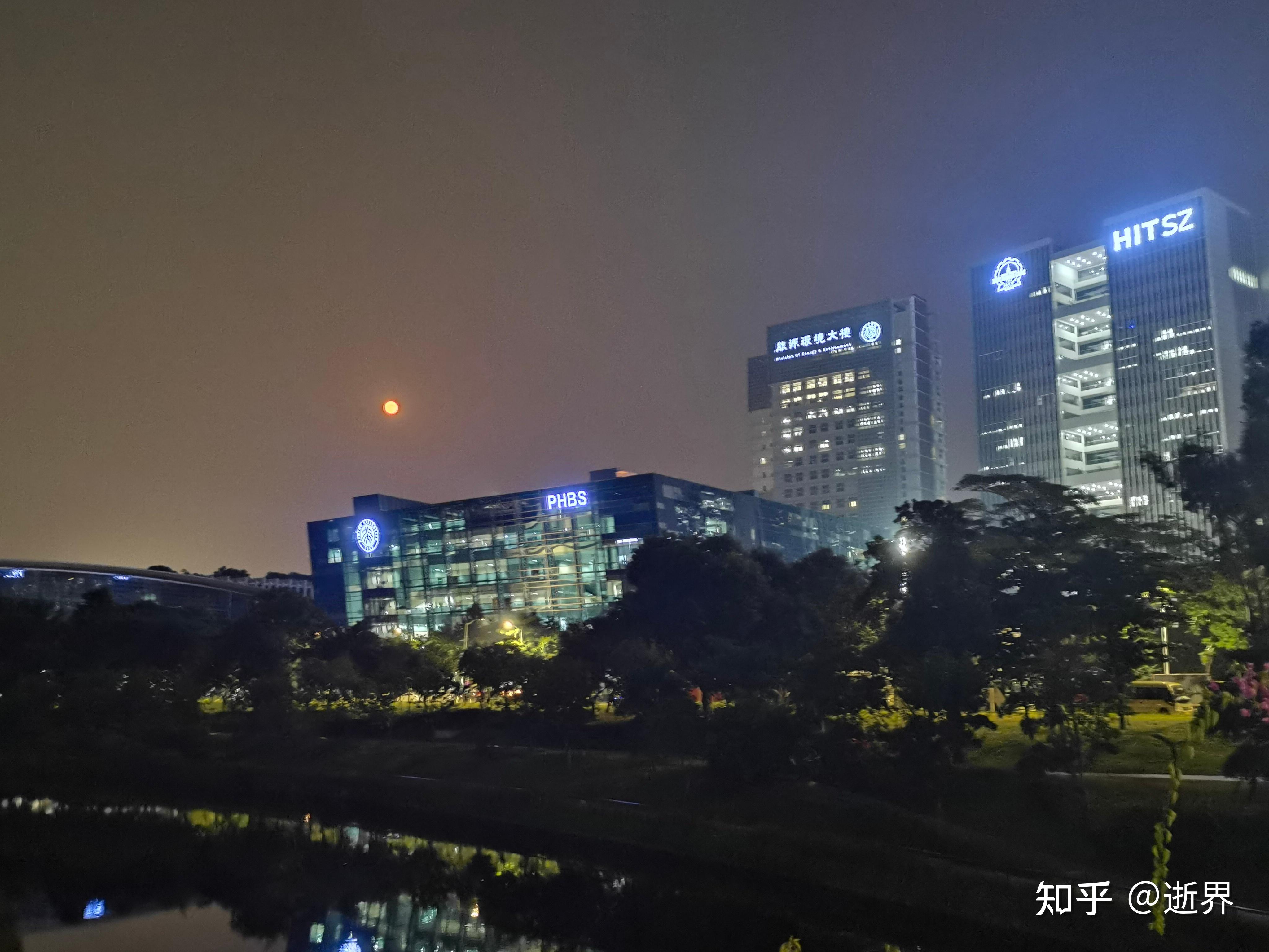 深圳北大医院夜景图片