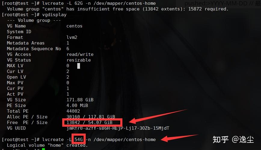 centos7下centos-home磁盘空间转移到centos-root下 - 知乎