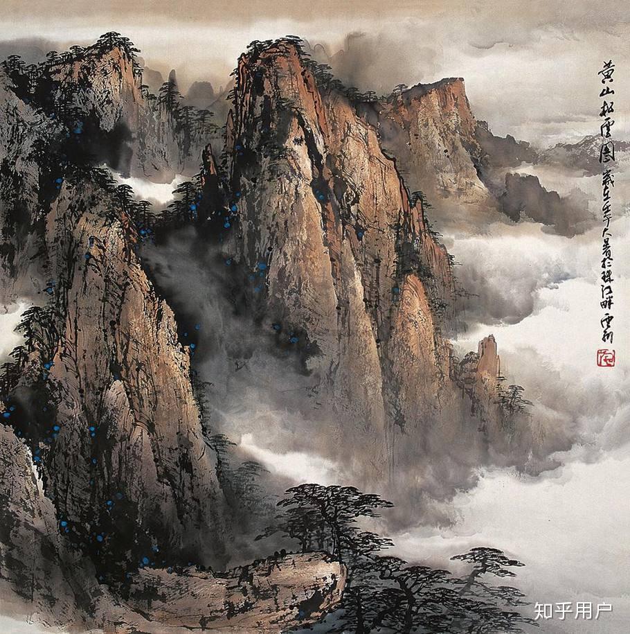 工笔画云雾怎么画? - 知乎